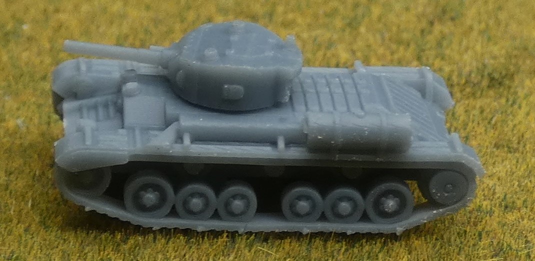 BS0041 Valentine II 2pdr with extended fuel tank pack of 1 model